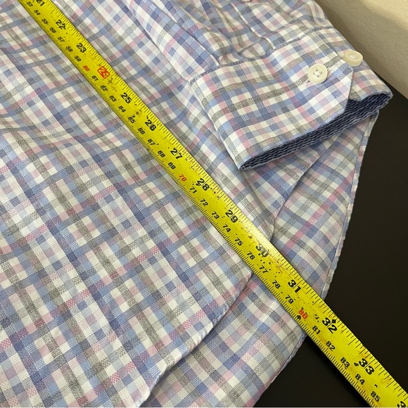 Egara Men’s Plaid Non-Iron Button Up Cotton Shirt - Picture 11 of 11